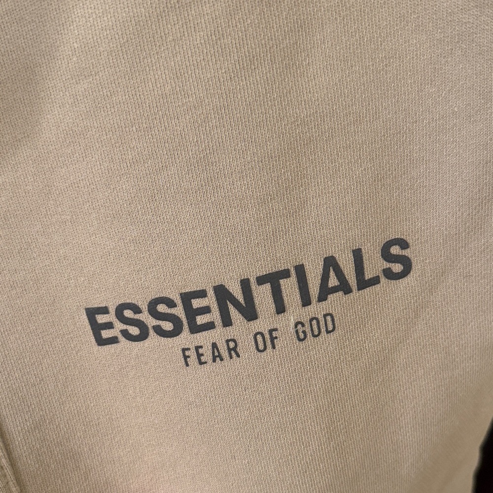 Essentials Tan Sweatpants - Picture 3 of 5